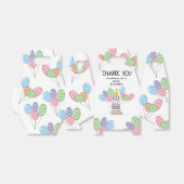 Graue und weiße Sheepadoodle zum Geburtstag Vielen Geschenkschachtel (Ungefaltet)