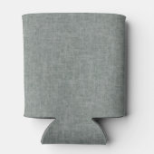 Graue und weiße Textur. Dosenkühler (Rückseite)