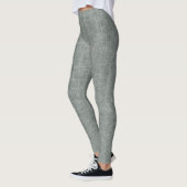Graue und weiße Textur. Leggings (Links)