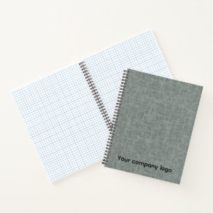 Graue und weiße Textur. Notebook Notizblock