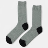Graue und weiße Textur Socken (Linkes Detail)