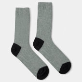 Graue und weiße Textur Socken (Rechts)
