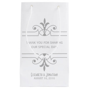 Graue v2 Extravagante Ziertasche Kleine Geschenktüte