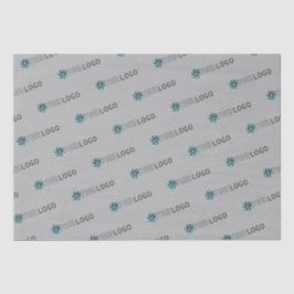 Graue Verpackung mit eigenem Firmenlogo Seidenpapier