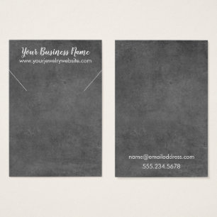 Graue Vintage Grunge-Halterungen-Grafikkarte