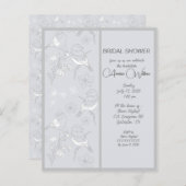 Graue Vögel im grauen Hintergrund (Vorne/Hinten)