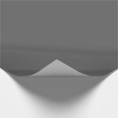 Graue Vollfarbe Geschenkpapier (Ecke)