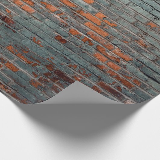 Graue Wandfarbe Geschenkpapier (Ecke)