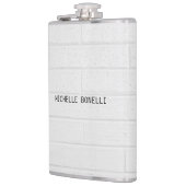 Graue Wandziegeln Design Schlicht Legible Moderne Flachmann (Links)