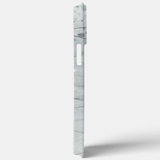 Graue Wasserfarbe Case-Mate iPhone Hülle (Rückseite / Rechts)