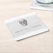 Graue Wasserfarbe Halloween Untersetzer (angewinkelt)