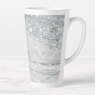 Graue Wasserfarbe Milchtasse