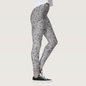 Graue Wassertröpfchen Leggings (Rechts)