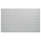 Graue weiße Kaffeebohnen-Muster Stoff (Yard (91,4 cm))