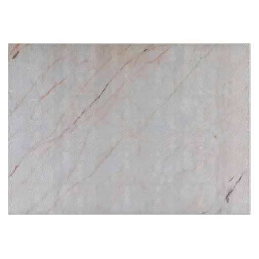 Graue, weiße Marmorplatte Schneidebrett (Vorderseite)
