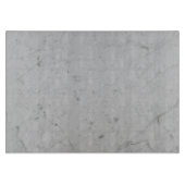 Graue, weiße Marmorplatte Schneidebrett (Vorderseite)