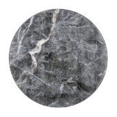 graue, weiße Steinfläche Schneidebrett (Vorderseite)