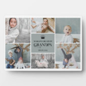 Graue Welt: Großartiges FotoCollage Fotoplatte (Vorderseite)