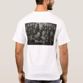 Graue Willenskraft-T-Shirt T-Shirt (Rückseite)