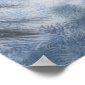 Graue Wolf-SAISON DER WOLF Poster (Ecke)