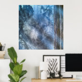 Graue Wolf-SAISON DER WOLF Poster (Heimbüro)