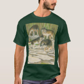 Graue Wölfe T-Shirt (Vorderseite)