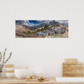 Graue Wolves Familienreise Poster (Küche)