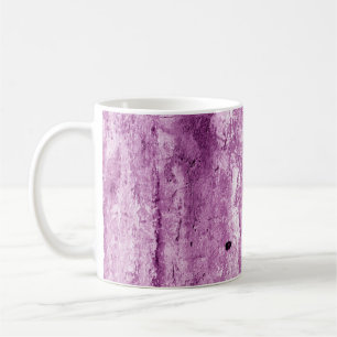 Graue Zement-Wandstruktur in lila Ton. abstrakt Kaffeetasse