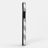 Graue Zickzack iPhone 5 Case-Mate Hülle (Hinten/Rechts)