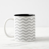 Graue Zickzack Tasse (Links)