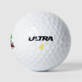 graue Zombie Golfball (Logo)