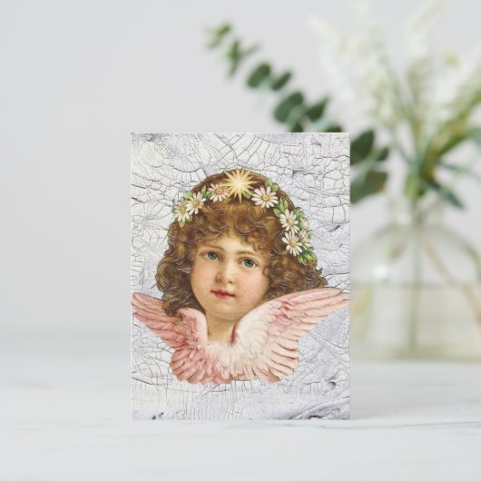 Grauengel Postkarte (Stehend Vorderseite)