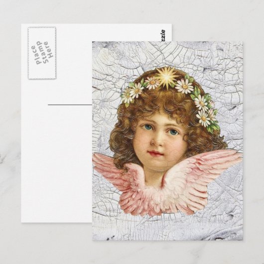 Grauengel Postkarte (Vorne/Hinten)