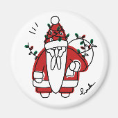grauenhafter Santa Magnet (Vorne)