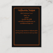 Grauenhafter Visitenkarte (Rückseite)