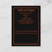 Grauenhafter Visitenkarte (Rückseite)