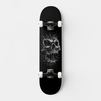 grauenhaftes Skelett Skateboard