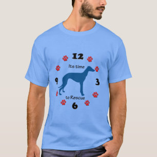 Grauenhund-Rettungsuhr T-Shirt