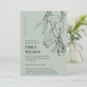 GRAUENLEITUNG ZEICHNEND BLUMENDUSCHE NACH MAIL INV DANKESKARTE (Stehend Vorderseite)