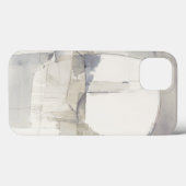 Grauer abstrakter Druck der Improvisations-I Case-Mate iPhone Hülle (Rückseite (Horizontal))