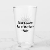 Grauer Adler mit zwei Köpfen Glas (Rückseite)