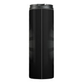 Grauer Adler mit zwei Köpfen Thermal Tumbler Thermosbecher (Rückseite)