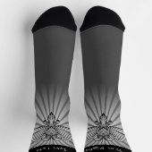 Grauer Adler mit zwei Socken (Oben)