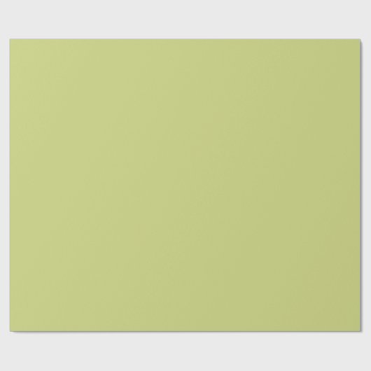 Grauer Apfelgrün (Vollfarbe) Geschenkpapier (Flach)