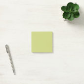 Grauer Apfelgrün (Vollfarbe) Post-it Klebezettel (Büro)