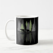 Grauer Bärenbaum Waldwild Kaffeetasse (Links)