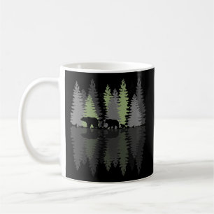Grauer Bärenbaum Waldwild Kaffeetasse
