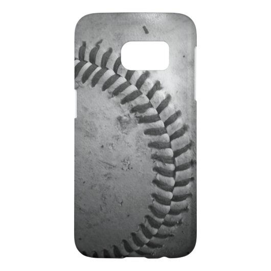 Grauer Baseball Case-Mate Samsung Galaxy Hülle (Rückseite)