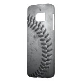 Grauer Baseball Case-Mate Samsung Galaxy Hülle (Rückseite Links)