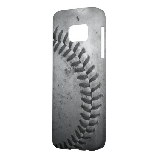 Grauer Baseball Case-Mate Samsung Galaxy Hülle (Rückseite Links)